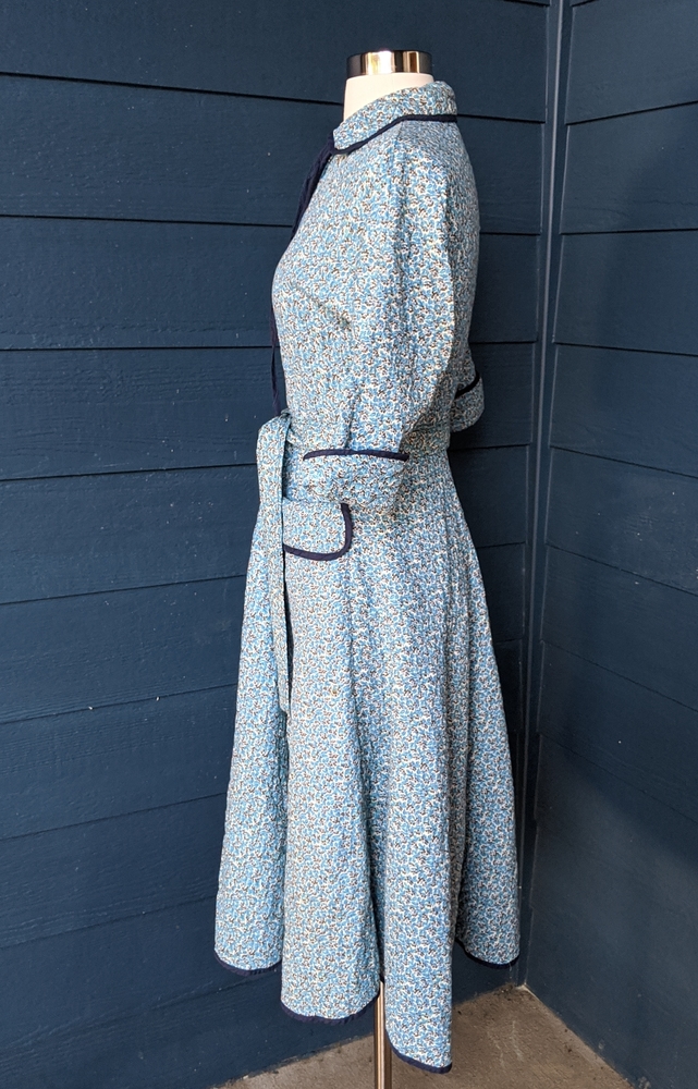 SOLD Vintage Kerrybrooke 1950s Dressing Gown/Robe - Picture 10 of 12